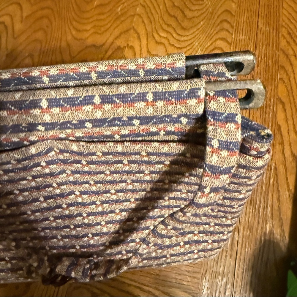 Vintage Toby Weston Woodland Hills Textile Tapestry Multi-Color Purse Bag Tote - Picture 10 of 14